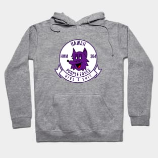 HMM or VMM 364 The Purple Foxes Hoodie